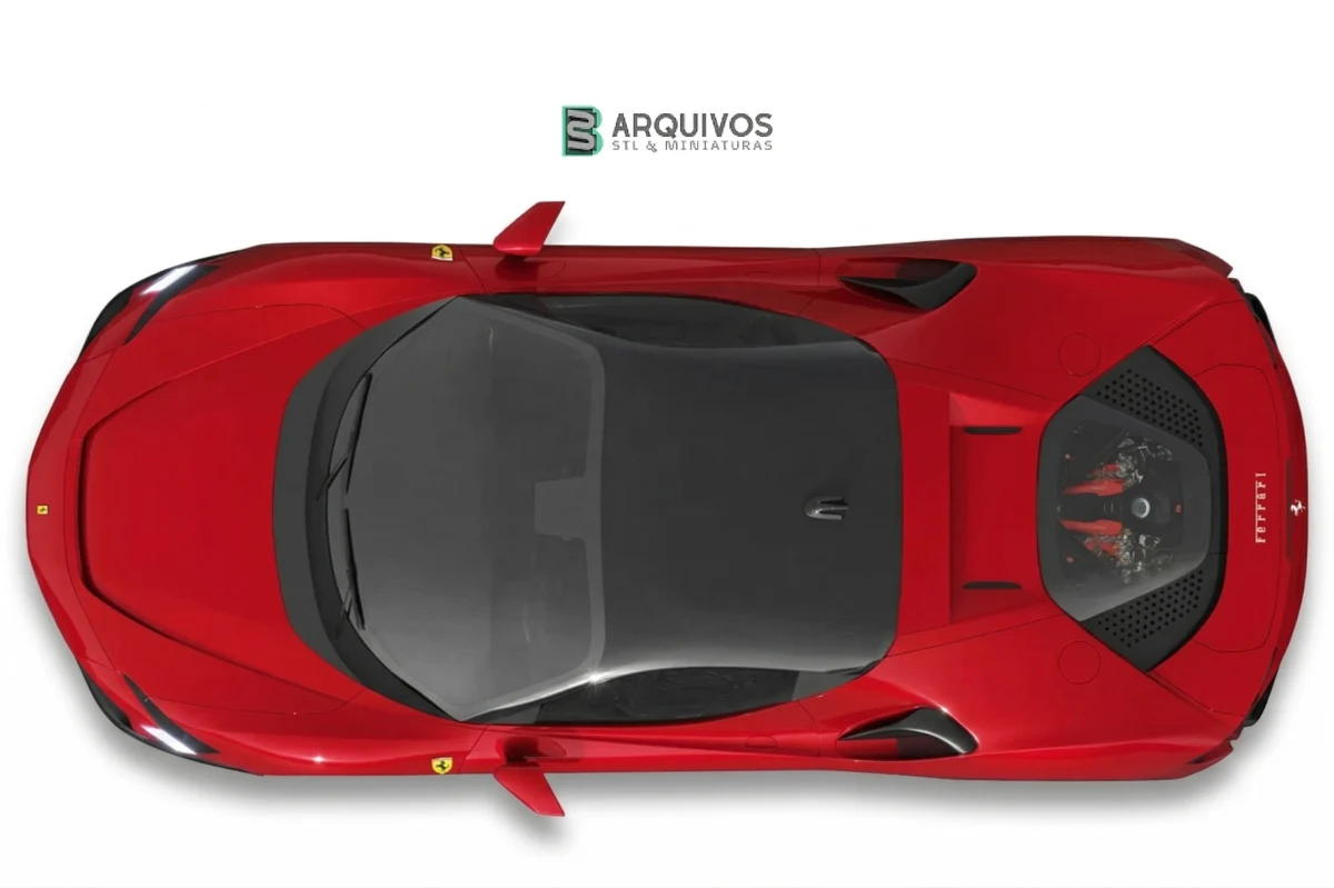 Modelo 3D STL - Ferrari SF90 Stradale — foto 5